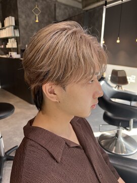 スナッチ(snatched) メンズハイトーン/ミルクティーカラー