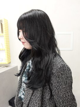 ネアー 新潟(NEER) アプリコットオレンジ/くびれヘア/ウェーブショート［新潟］