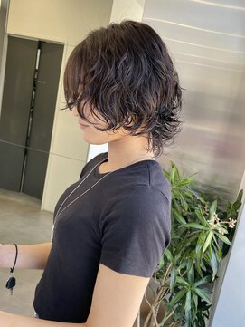 ゴウトゥデイシェアサロン 町田店(GO TODAY SHAiRE SALON) パーマ活かしたウルフヘア♪