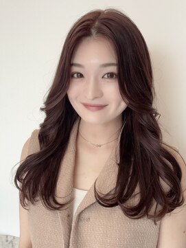 ルージュシー 堀江(RU10C) 髪質改善/ハイライト/ブリーチ/ベージュ/レイヤーカット/韓国