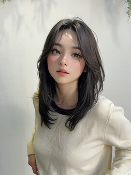 ビューシンサイバシ(VIEW SHINSAIBASHI) くびれヘアレイヤーカット似合わせカット鎖骨ミディアム20代30代