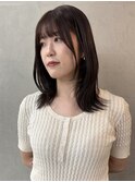 レイヤーカットフェイスレイヤー顔まわりレイヤー
