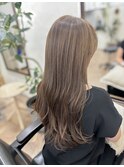 【郡山カノウ】白髪ぼかしハイライト/20代30代40代50代/ロング