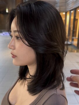 シティ(CITY) かきあげ前髪 レイヤーカット