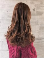 アドラーブル 女池店(adorable)&nbsp;秋深みツヤ感チェスナットブラウン×抜け感ウェーブ