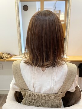 カームヘア 韮塚店(Calm hair) 自然にきまる外ハネボブ 30代、40代、50代