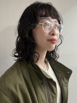 アルテペロ(arte pelo) 【arte pelo】ミディアムパーマ/オン眉/黒髪