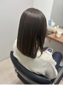 髪質改善カラー/寒色ベージュ