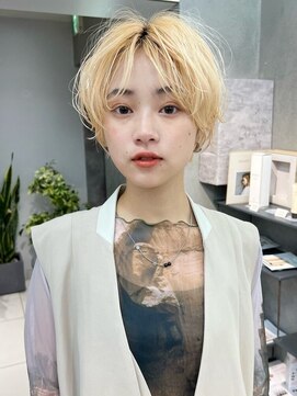 ヴェイン 渋谷(vain) ハイトーン　ブロンドショート