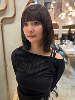 ロンドクレール 川崎(Lond clair)&nbsp;【北澤華】ブリーチなし/髪質改善/ピンクベージュ/前髪/川崎