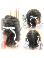 Hair Styling えむ&nbsp;ハーフツインお団子