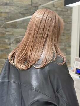 ザザ ZA/ZA 目白 ミルクティーカラー/ミルクティーベージュ/目白美容室