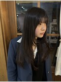 ナチュラルハッシュカット