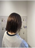 西宮美容室/甲子園口美容室/パプス甲子園口/ヘイリーボブ