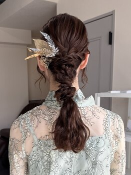 フィオリータ ユー(Fiorita you)の写真/結婚式のお呼ばれや、推し活ヘアにも♪