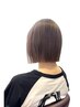【フリー限定】カット＋ケアブリーチ1回＋オンカラー＋髪質改善tr