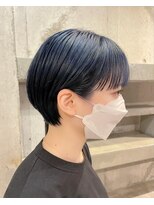 シゼン(SHIZEN)&nbsp;ネイビーブルー×ショート