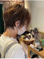 アース 会津若松店(HAIR&MAKE EARTH)&nbsp;ふんわりショートパーマ