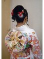 スタジオアズ(studio AZ) お客様のイメージに合わせてヘアーと帯結びも華やかに演出します