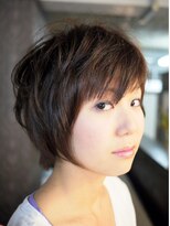 レイシー(Perm&Color STUDIO RASIE) 　遊び心をプラスしたヘルシーショート！