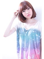 リメル 奥沢自由が丘店(Remel)&nbsp;【Ａｓｈ自由が丘/坂本哲也】ノームコア×グラデーションボブ