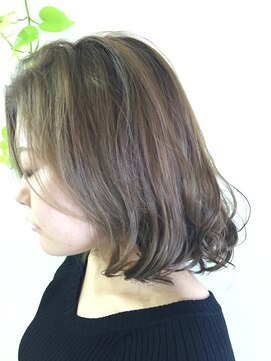 ヘアークラフトアルテサーノ(Hair craft Artesano) スロウカラー×ホットパーマ