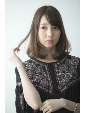 ユーフォリア 銀座本店(Euphoria) 大人かわいい小顔ロブ☆鎖骨ワンカールで扱いやすく☆