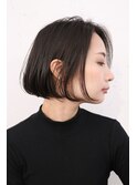 大人ナチュラルショートボブ