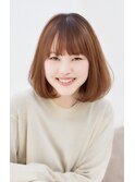 似合わせカット×小顔ナチュラルボブ【瀧上丈司】