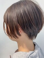 テトヘアー(teto hair)&nbsp;short(前下がりショート、ベージュ、大人ショート)