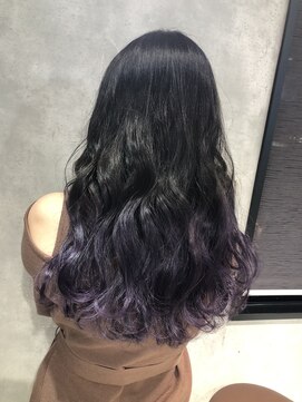 アンククロス 表参道(ANKH CROSS) パープルグラデーション