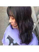 エル(EL by green)&nbsp;バイオレット×ブルー×ロング