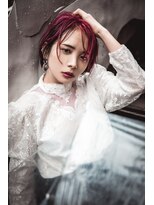 エミュスト(Emuest) アウターカラー+ショートボブ