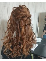 エミュウ(Emeu)&nbsp;バレッタ風リボンアレンジ