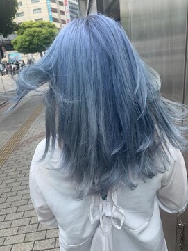 ファブ 千葉店(FaB) フェザーバング/カーキグレージュ/マッシュショートボブ[千葉駅]