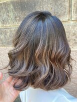 ヘアースペース ミツオ(hair space MITSUO) 細めハイライトカラー