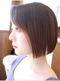 【レディースカット】ミニボブ