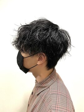銀座マツナガ 浅草店 10代20代韓流☆無造作ショートウルフマッシュツイストスパイラル