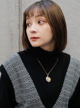 セシルヘアー JR尼崎店(Cecil hair) 丸みがかわいいナチュラルボブ