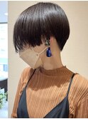 アクセサリーが映える♪ハンサムショート