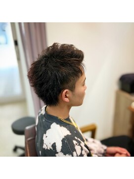 シェアサロン 博多 スパイキーショート ウルフ