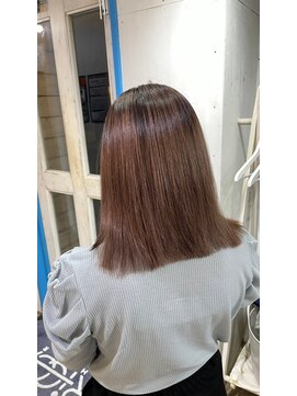 リッカヘアー(Ricca hair) 大人かわいい小顔美シルエットミディアムショコラブラウン