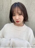 大人可愛いイメチェンモードヘアダークアッシュ錦糸町