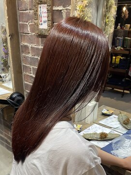 ヘアーデザイン ジュモク(Hair Design Jumoku) ピンクブラウン