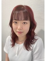 アムール(Amour)&nbsp;ナチュラルウルフスタイル♪【インナーカラー/八王子】