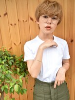 ブゾン(buZon)&nbsp;マッシュショート×無造作ウェーブ