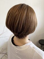 レポヘアー(Repos hair)&nbsp;大人可愛い大人美人小顔カットふんわりカールショコラベージュ