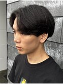メンズマッシュパーマニュアンスパーマスパイラルパーマ刈り上げ