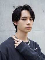 【メンズstyle】ベリーショートニュアンスパーマグレーベージュ