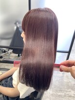 サロウィン 池袋(SALOWIN) ブリーチなしチェリーピンク × 髪質改善 #246